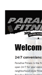 Mobile Screenshot of paradisefitness.net